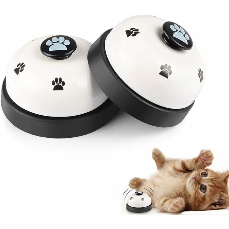 Campana de entrenamiento para perros LITZEE, paquete de 2 campanas de prensa para macetas para perros pequeños y grandes Material de acero para la
Campana de entrenamiento para perros LITZEE, paquete de 2 campanas de prensa para macetas para perros pequeños y grandes Material de acero para la
