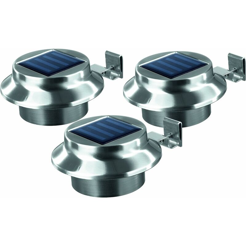 Canalón solar | Acero inoxidable - Juego de 3 al aire libre | inalámbrico | Iluminación, hierro, plata, n.i
Canalón solar | Acero inoxidable - Juego de 3 al aire libre | inalámbrico | Iluminación, hierro, plata, n.i
