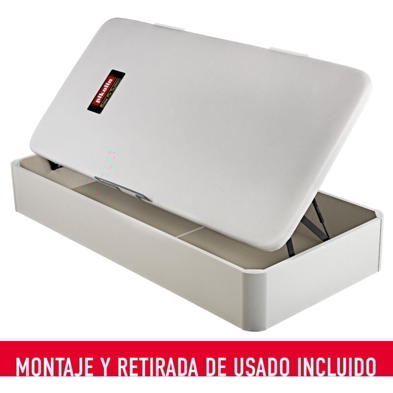 I Canapé blanco 105x190 apertura lateral I cama juvenil con almacenamiento I Fácil apertura I Para todo tipo de colchón I Servicio de montaje en
I Canapé blanco 105x190 apertura lateral I cama juvenil con almacenamiento I Fácil apertura I Para todo tipo de colchón I Servicio de montaje en