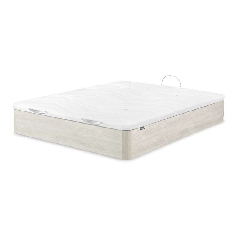 Canape abatible Global de madera acabado blanco artico tapa tapizada. Medidas 80X180 - Sonpura
Canape abatible Global de madera acabado blanco artico tapa tapizada. Medidas 80X180 - Sonpura