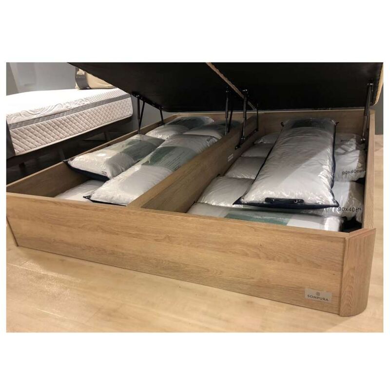 Canape abatible Global de madera acabado roble cambrian tapa tapizada. Medidas 80X180 - Sonpura
Canape abatible Global de madera acabado roble cambrian tapa tapizada. Medidas 80X180 - Sonpura