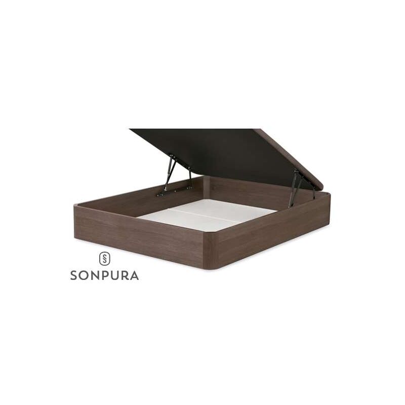 Canape abatible Global de madera acabado wengue tapa tapizada. Medidas 80X190 - Sonpura
Canape abatible Global de madera acabado wengue tapa tapizada. Medidas 80X190 - Sonpura