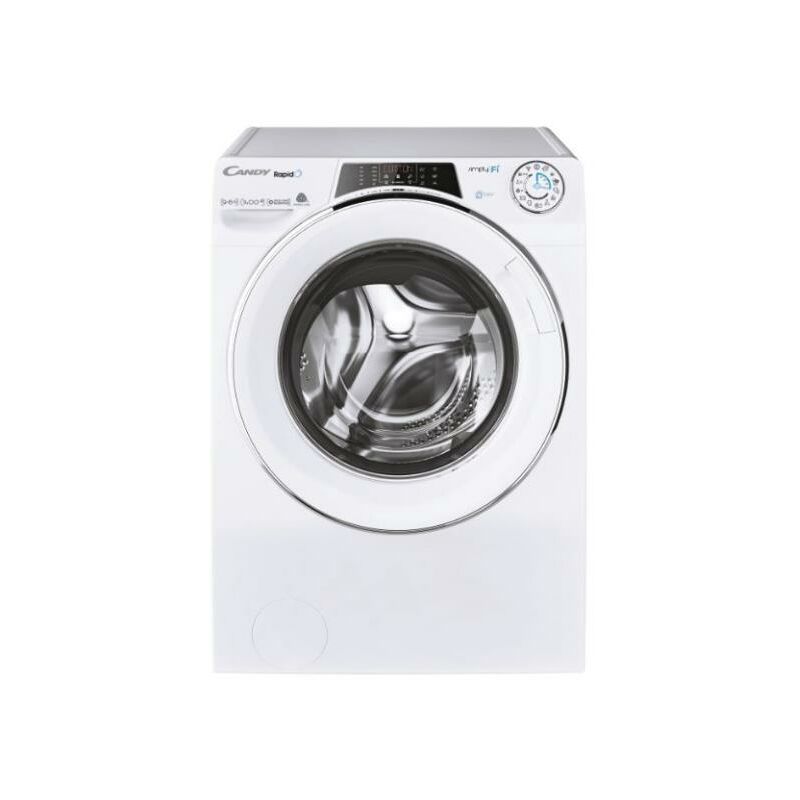 RapidÓ ROW 4966DWMCE/1-S - Lavasecadora 9+6 kg, WiFi y Bluetooth, Motor inverter, Snap y Wash, Vapor, 7 programas rápidos, 1400 rpm, Blanco - Candy
RapidÓ ROW 4966DWMCE/1-S - Lavasecadora 9+6 kg, WiFi y Bluetooth, Motor inverter, Snap y Wash, Vapor, 7 programas rápidos, 1400 rpm, Blanco - Candy