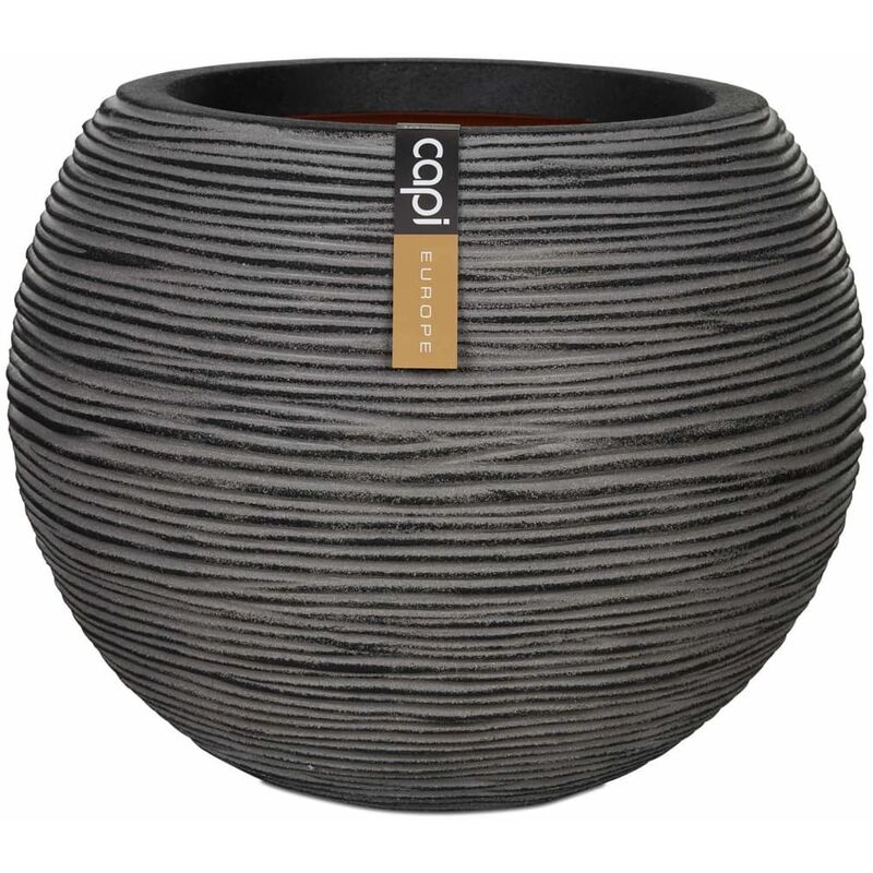 Jarrón forma de bola Nature Rib 40x32 cm gris antracita PKOFZ270 - Antracita - Capi
Jarrón forma de bola Nature Rib 40x32 cm gris antracita PKOFZ270 - Antracita - Capi