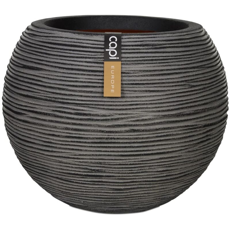 Jarrón forma de bola Nature Rib 62x48 cm gris antracita KOFZ271 - Antracita - Capi
Jarrón forma de bola Nature Rib 62x48 cm gris antracita KOFZ271 - Antracita - Capi