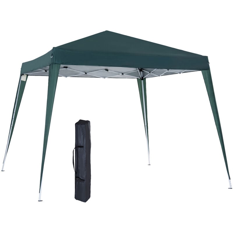 Outsunny - Carpa Plegable 3x3m de Jardín Diseño Pop Up Cenador de Acero y Tela Oxford - Verde
Outsunny - Carpa Plegable 3x3m de Jardín Diseño Pop Up Cenador de Acero y Tela Oxford - Verde