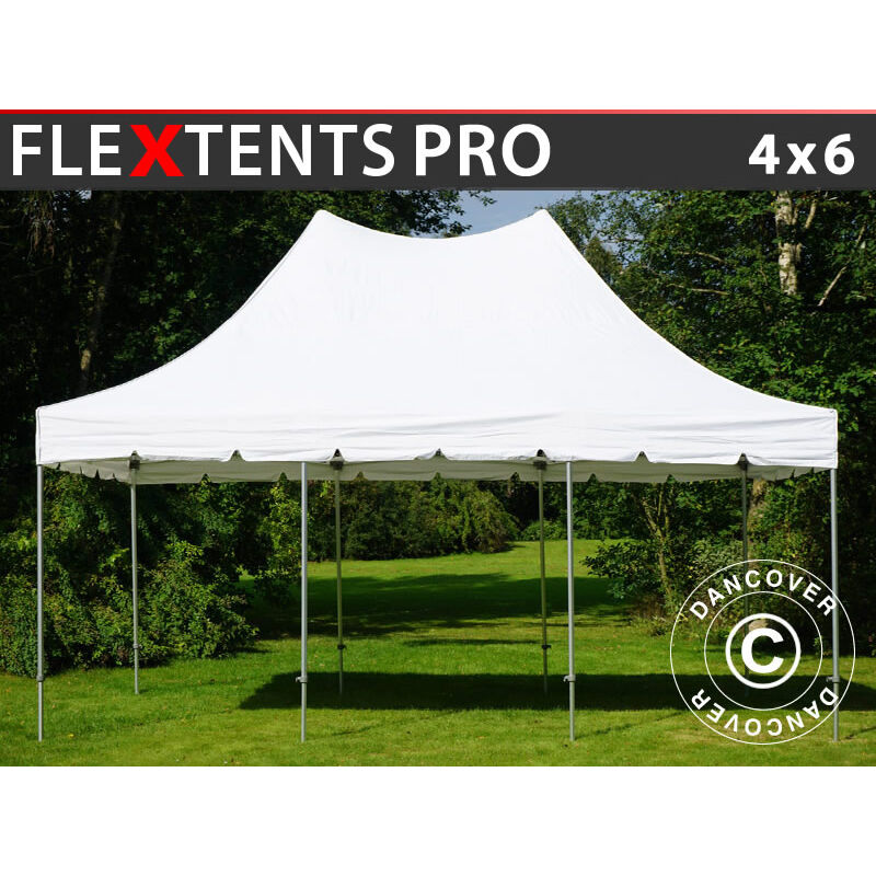 Dancover - Carpa plegable Carpa Rapida FleXtents PRO Peak Pagoda 4x6m Blanco
Dancover - Carpa plegable Carpa Rapida FleXtents PRO Peak Pagoda 4x6m Blanco