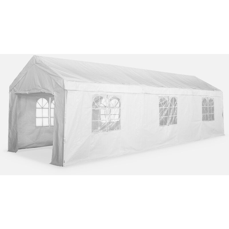 Carpas para eventos y jardín, conectores de acero, Blanco, 3x9 m - Burdigala 3x9 m - Blanco
Carpas para eventos y jardín, conectores de acero, Blanco, 3x9 m - Burdigala 3x9 m - Blanco