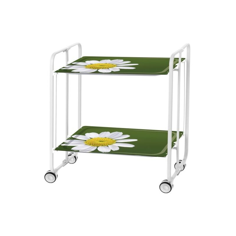 Carrito auxiliar con ruedas BAUHAUS armazón metálico color blanco, 2 bandejas.,. Diseño y fabricación española. - Don Hierro
Carrito auxiliar con ruedas BAUHAUS armazón metálico color blanco, 2 bandejas.,. Diseño y fabricación española. - Don Hierro