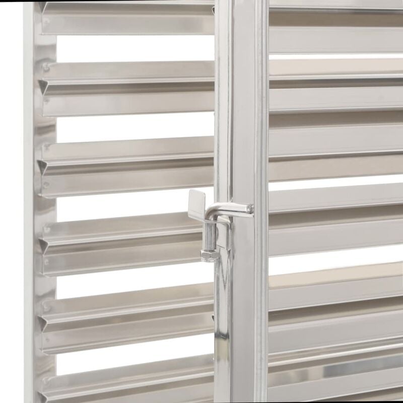Happyshopping - Carrito de cocina 16 bandejas acero inoxidable 38x55x163 cm