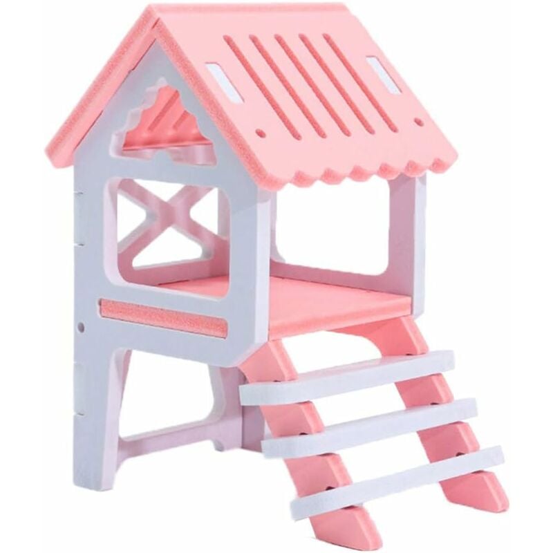 Casa de madera de calidad superior para animales pequeños, nido de hámster Chinchilla, ático, juguete para masticar, regalo para mascotas
Casa de madera de calidad superior para animales pequeños, nido de hámster Chinchilla, ático, juguete para masticar, regalo para mascotas