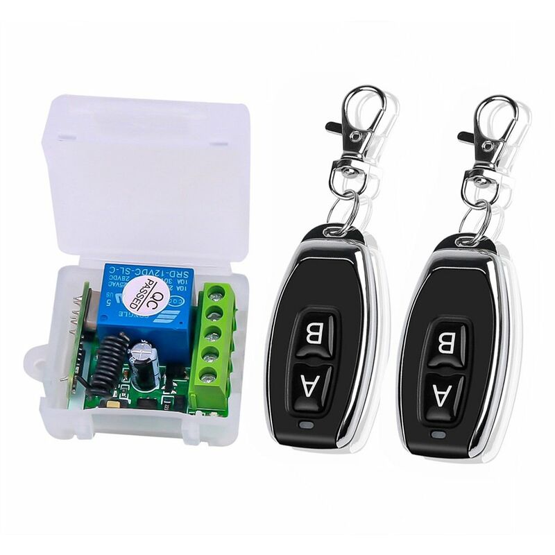 Casa inteligente 433Mhz DC 12V 1CH Interruptor remoto inalambrico, transmisor receptor de rele,Verde oscuro, AB-2
Casa inteligente 433Mhz DC 12V 1CH Interruptor remoto inalambrico, transmisor receptor de rele,Verde oscuro, AB-2