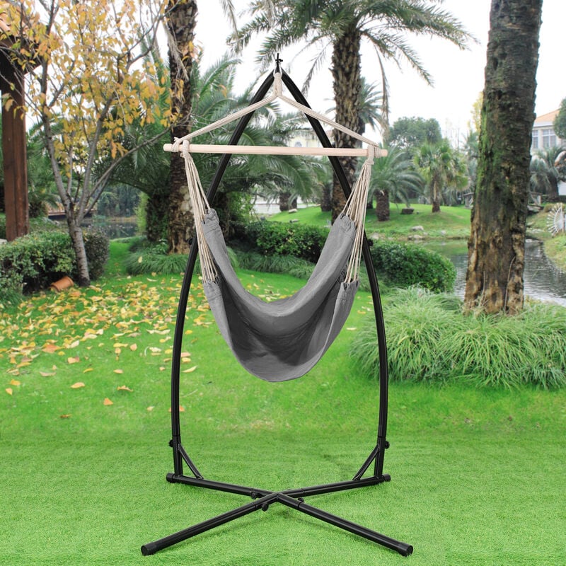 Casa.pro - Hamaca XXL con soporte (100 x 100 cm) (gris) silla colgante sillón colgante
Casa.pro - Hamaca XXL con soporte (100 x 100 cm) (gris) silla colgante sillón colgante