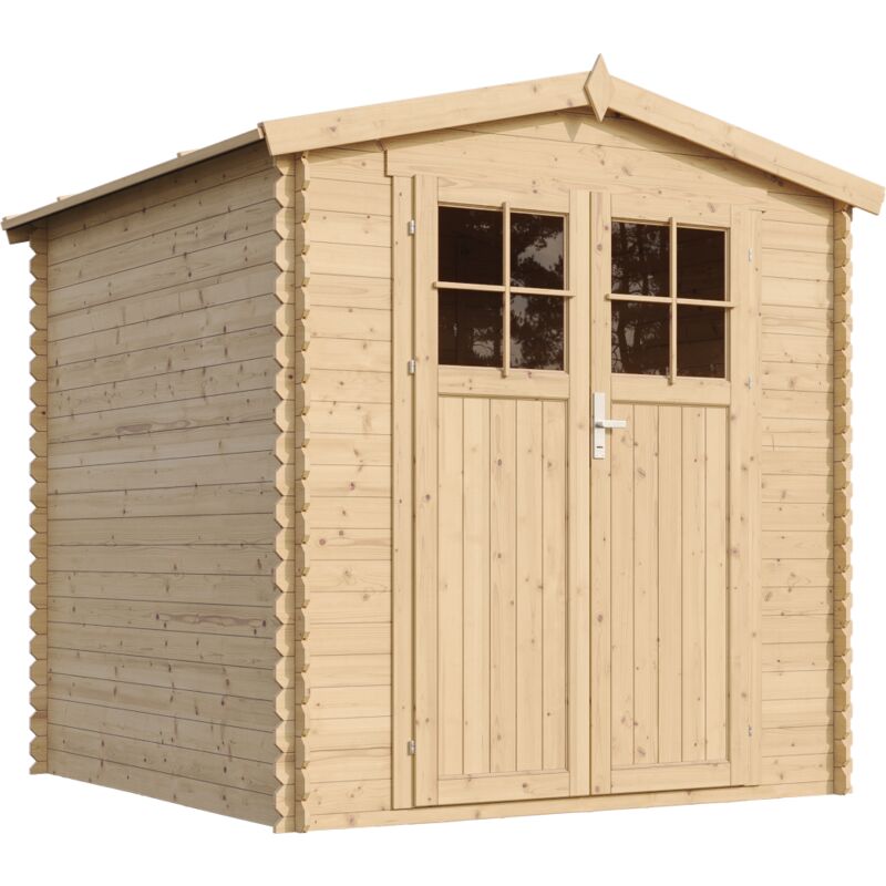 Caseta de madera caseta para jardín con puertas de la mejor calidad TIMBELA M343F + M343G - caseta de madera con suelo impregnado B216xL206xH218 cm /
Caseta de madera caseta para jardín con puertas de la mejor calidad TIMBELA M343F + M343G - caseta de madera con suelo impregnado B216xL206xH218 cm /