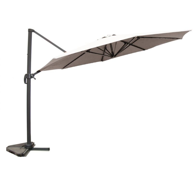 Concept-usine - Castillo crudo: Parasol excéntrico redondo Ø 350 cm giratorio a 360 ° - Crudo
Concept-usine - Castillo crudo: Parasol excéntrico redondo Ø 350 cm giratorio a 360 ° - Crudo