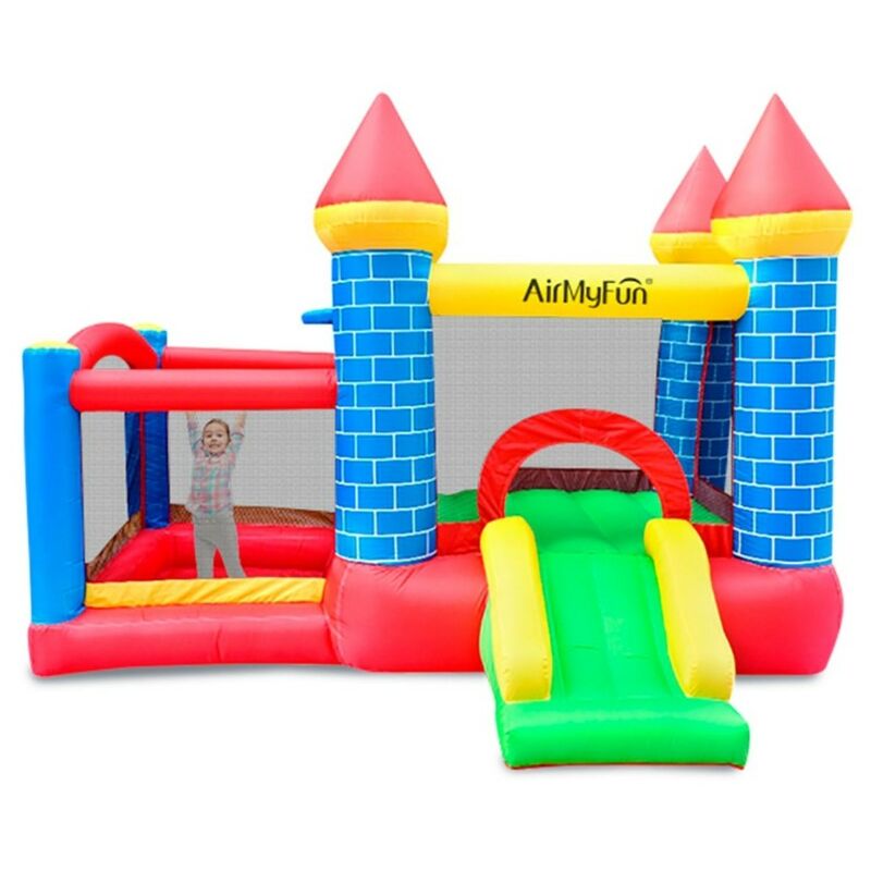 Castillo Hinchable con tobogán : Castle Bouncer Deluxe - Superficie 300 x 275 x 210 cm toboggan - inflador y mochila - Multicolor
Castillo Hinchable con tobogán : Castle Bouncer Deluxe - Superficie 300 x 275 x 210 cm toboggan - inflador y mochila - Multicolor
