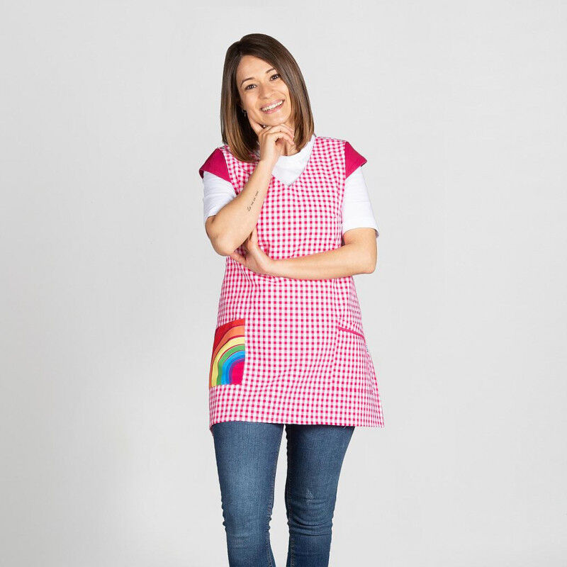 Casulla arcoíris de maestra confeccionada en bambula antibacteriano GARY'S | Fucsia
Casulla arcoíris de maestra confeccionada en bambula antibacteriano GARY'S | Fucsia