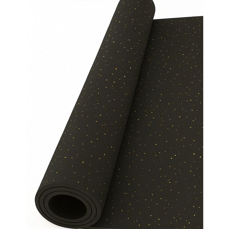 Esterilla de Ejercicio y Fitness especial para Gimnasios | SPORT PREMIUM | Moteado Amarillo | Base Negra - color :4mm de altura - 1'25m (Ancho) x 6m
Esterilla de Ejercicio y Fitness especial para Gimnasios | SPORT PREMIUM | Moteado Amarillo | Base Negra - color :4mm de altura - 1'25m (Ancho) x 6m