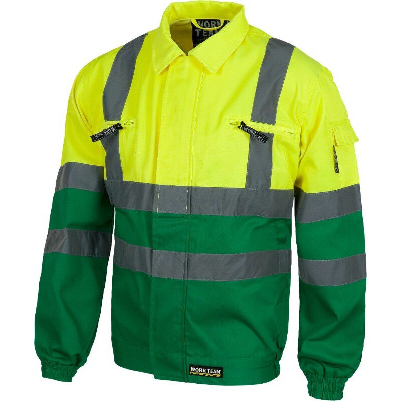 Cazadora combinada de Alta Visibilidad para trabajos urbanos WORKTEAM C3311 | XL - Verde+Amarillo A.V.
Cazadora combinada de Alta Visibilidad para trabajos urbanos WORKTEAM C3311 | XL - Verde+Amarillo A.V.