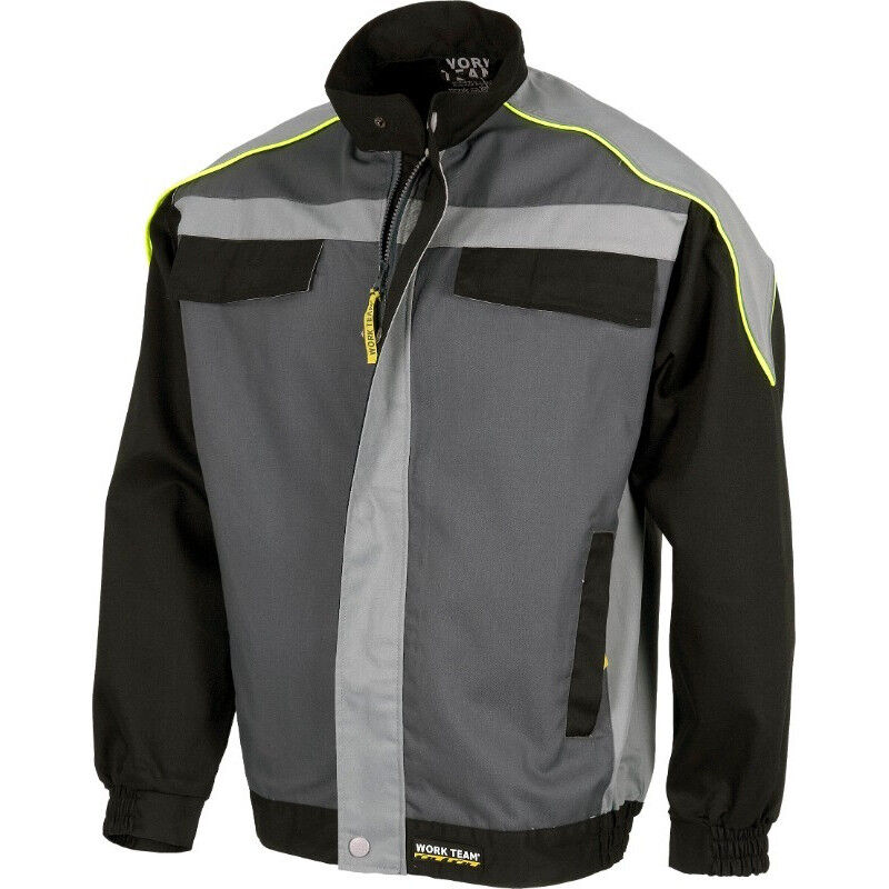 Cazadora de algodón combinada con vivos de alta visibilidad WORKTEAM Future WF5851 | XXL - Gris Oscuro+Gris Claro+Negro
Cazadora de algodón combinada con vivos de alta visibilidad WORKTEAM Future WF5851 | XXL - Gris Oscuro+Gris Claro+Negro