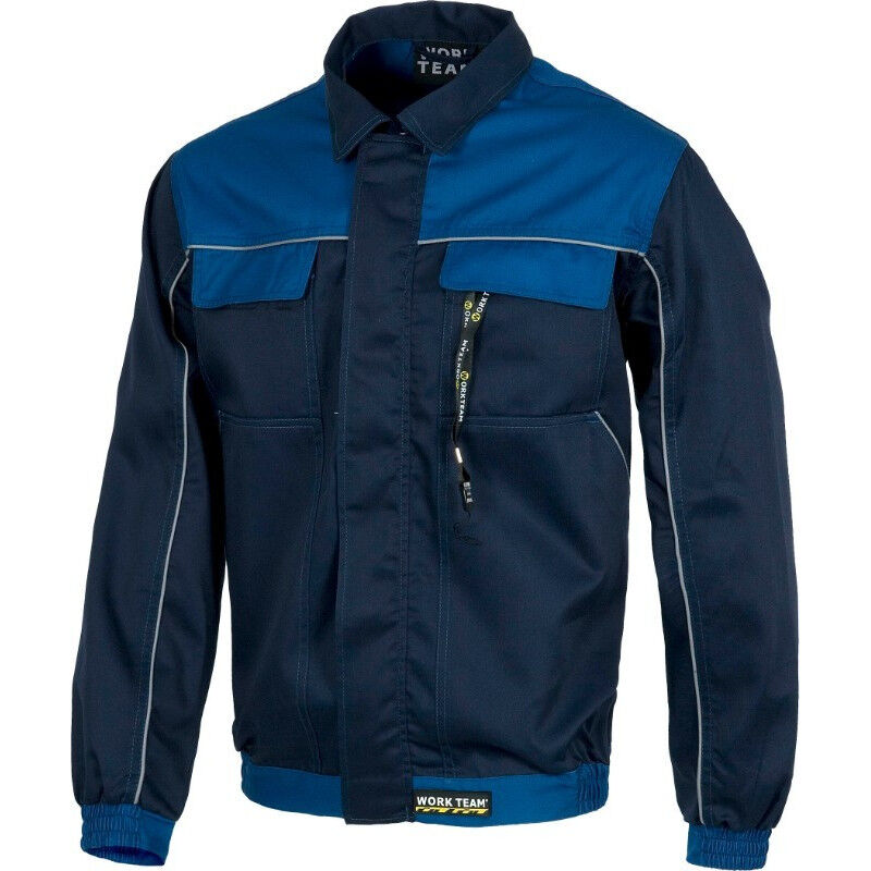 Cazadora técnica combinada con cintura elástica WORKTEAM WF1852 | 62/64 - Marino+Azafata
Cazadora técnica combinada con cintura elástica WORKTEAM WF1852 | 62/64 - Marino+Azafata