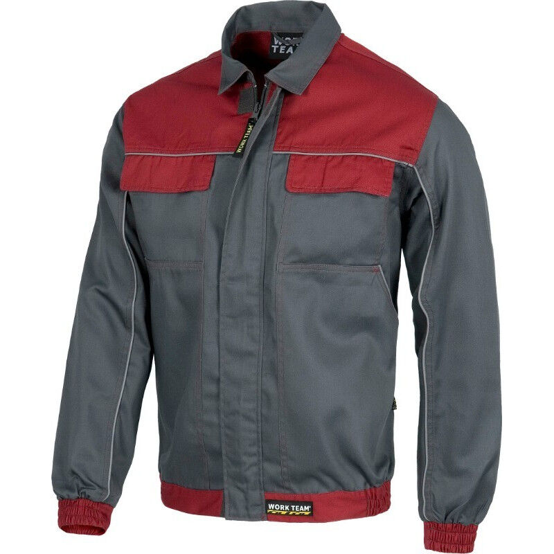 Cazadora técnica combinada con cintura elástica WORKTEAM WF1852 | 62/64 - Gris+Granate
Cazadora técnica combinada con cintura elástica WORKTEAM WF1852 | 62/64 - Gris+Granate