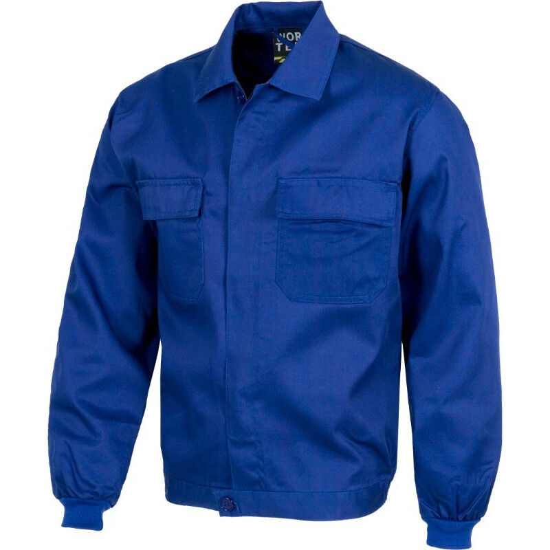 Cazadora industrial con cuello camisero y cierre de botones WORKTEAM B1103 | Azulina - 54
Cazadora industrial con cuello camisero y cierre de botones WORKTEAM B1103 | Azulina - 54