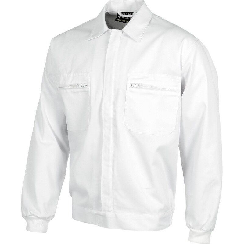 Cazadora básica con cierre de cremallera de nylon oculta WORKTEAM B1102 | Blanco - 58
Cazadora básica con cierre de cremallera de nylon oculta WORKTEAM B1102 | Blanco - 58