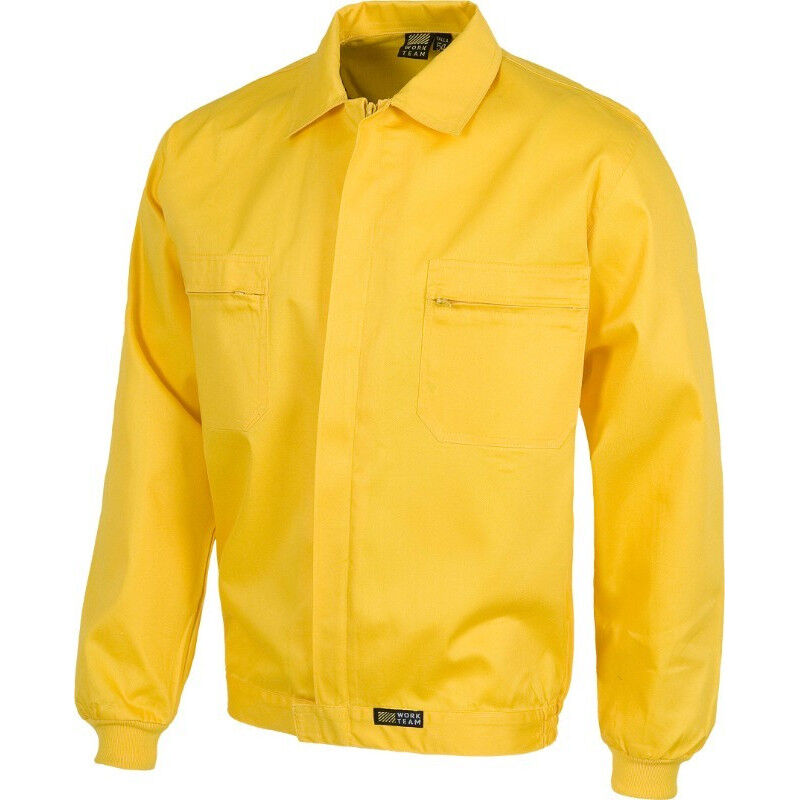 Cazadora básica con cierre de cremallera de nylon oculta WORKTEAM B1102 | Amarillo - 60
Cazadora básica con cierre de cremallera de nylon oculta WORKTEAM B1102 | Amarillo - 60
