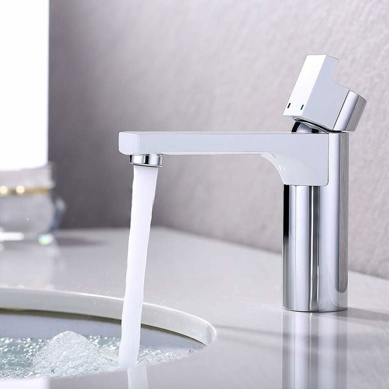 Grifo para lavabo blanco + cromado Grifo mezclador elegante para lavabo de baño Grifo para lavabo a mano robusto Mezclador para lavabo de sobre
Grifo para lavabo blanco + cromado Grifo mezclador elegante para lavabo de baño Grifo para lavabo a mano robusto Mezclador para lavabo de sobre