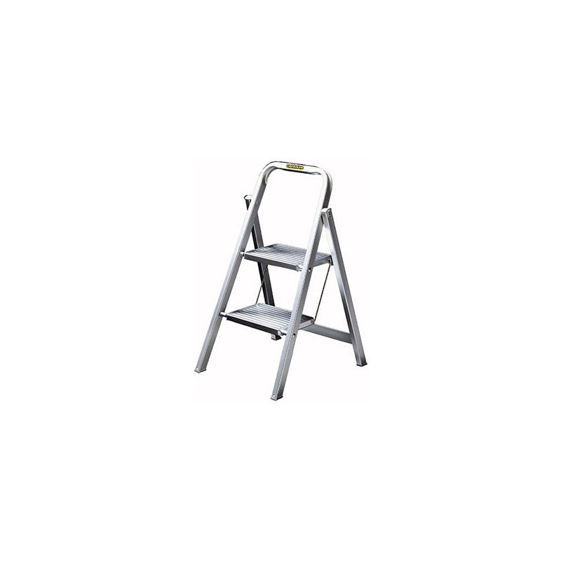 Centaure - Escalera ultra plana de aluminio de 2 escalones de 2,45 m de altura de acceso - Cad'O 
Centaure - Escalera ultra plana de aluminio de 2 escalones de 2,45 m de altura de acceso - Cad'O