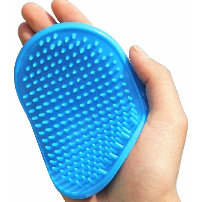 Abcrital - Cepillo de goma suave para baño, cepillo de masaje, para perro / gato
Abcrital - Cepillo de goma suave para baño, cepillo de masaje, para perro / gato
