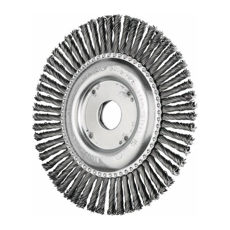 Cepillo De Placa Rbg 17806/22.2 Pipe St 0.50 56Z D. 178 Mm Espesor Del Alambre 0.5 Mm A
Cepillo De Placa Rbg 17806/22.2 Pipe St 0.50 56Z D. 178 Mm Espesor Del Alambre 0.5 Mm A