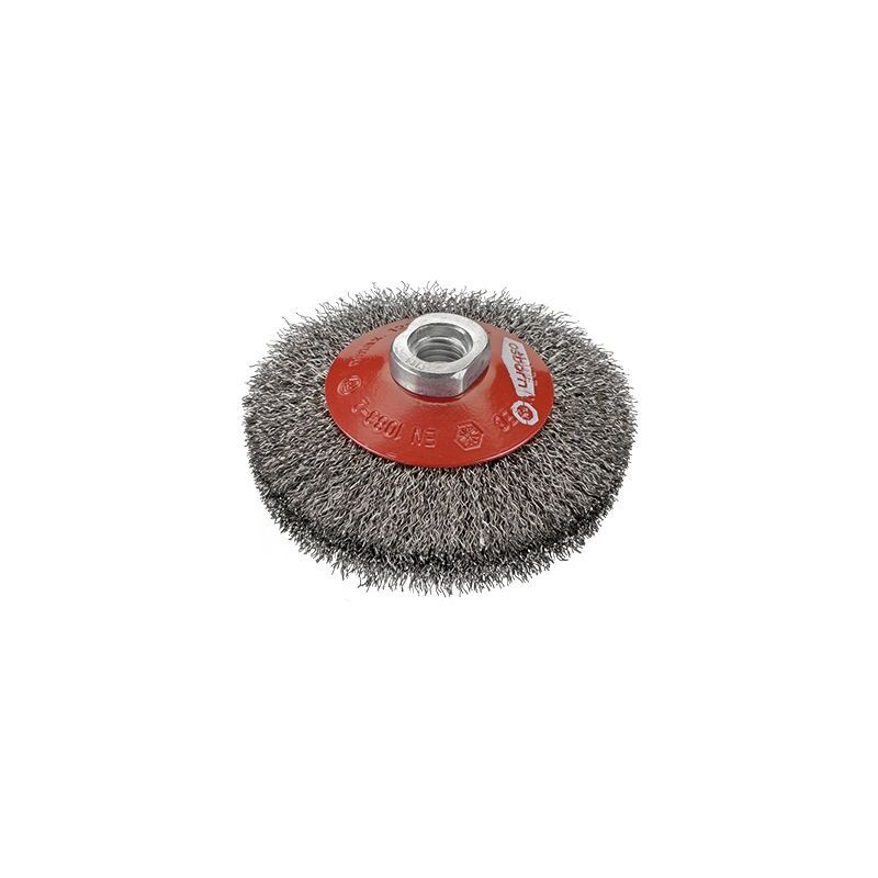 0002512161 - Cepillo cónico de acero ondulado con tuerca M14 y filamento de Ø 0.30 mm (100x10x20 ) - Osborn
0002512161 - Cepillo cónico de acero ondulado con tuerca M14 y filamento de Ø 0.30 mm (100x10x20 ) - Osborn