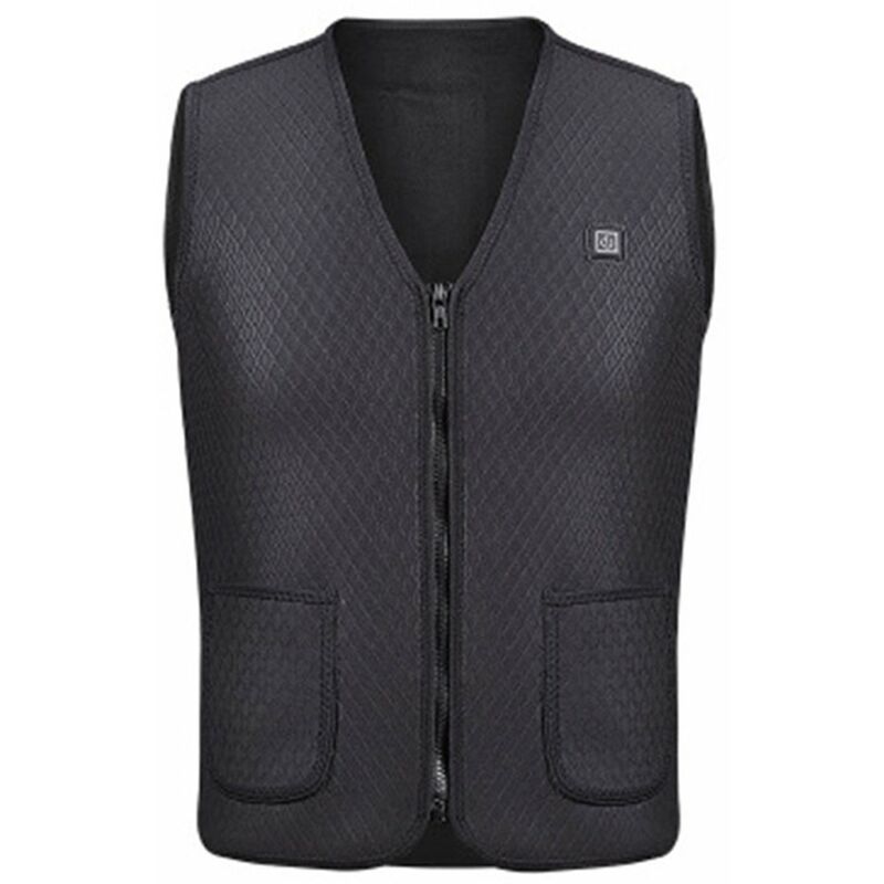 Happyshopping - Chaleco calido con calefaccion USB electrico para hombres y mujeres, chaqueta con calefaccion, chaqueta, ropa para invierno,
Happyshopping - Chaleco calido con calefaccion USB electrico para hombres y mujeres, chaqueta con calefaccion, chaqueta, ropa para invierno,