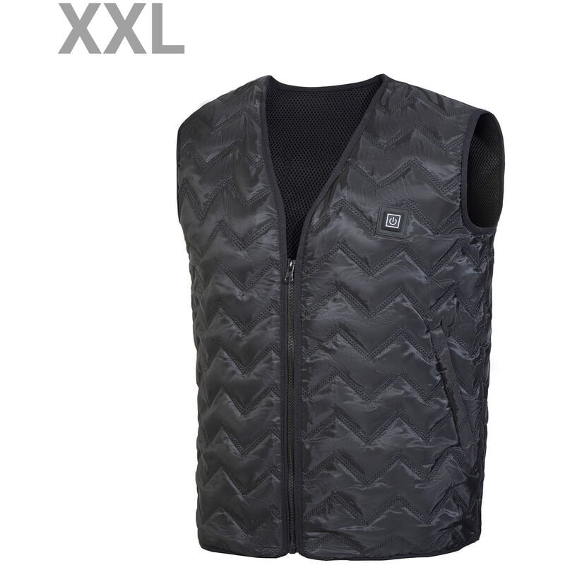 Happyshopping - Chaleco con calefaccion, chaleco con termostato inteligente recargable, lavable a prueba de agua,Negro, XXL
Happyshopping - Chaleco con calefaccion, chaleco con termostato inteligente recargable, lavable a prueba de agua,Negro, XXL