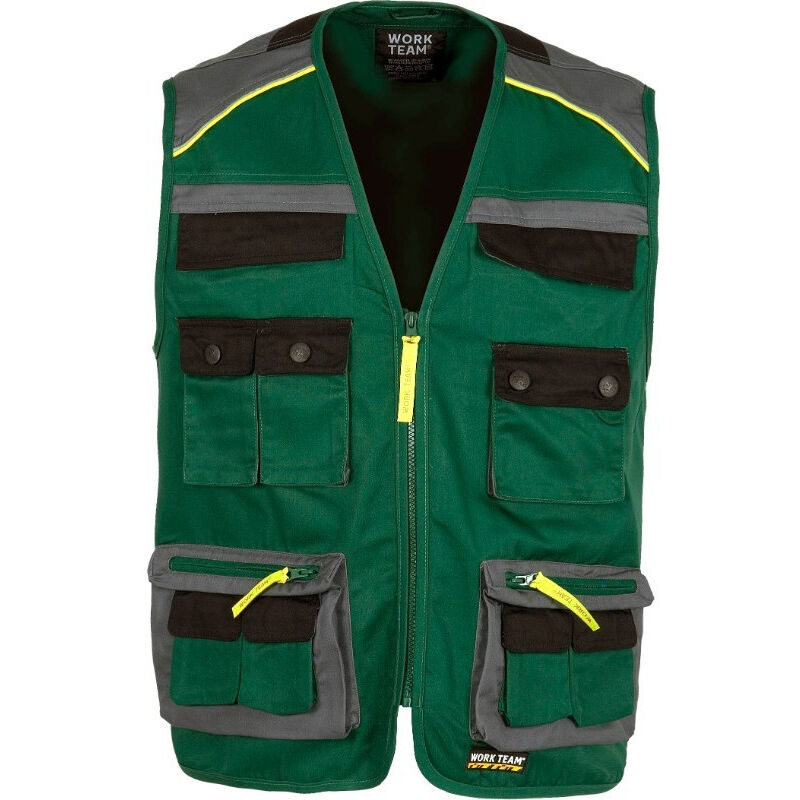 Chaleco tipo safari multibolsillos WORKTEAM Future WF5854 | XL - Verde+Gris Oscuro+Negro
Chaleco tipo safari multibolsillos WORKTEAM Future WF5854 | XL - Verde+Gris Oscuro+Negro
