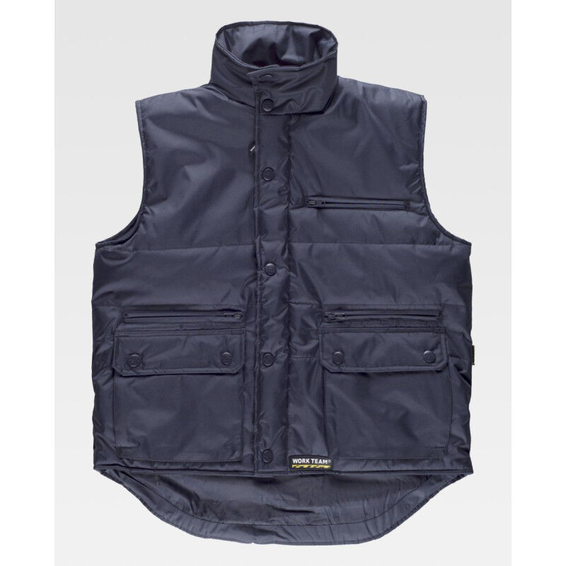 Chaleco industrial con tejido exterior reforzado WORKTEAM S3220 | Azul marino - XXL
Chaleco industrial con tejido exterior reforzado WORKTEAM S3220 | Azul marino - XXL