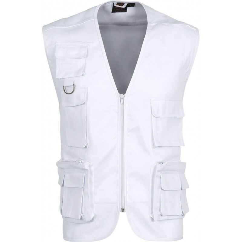Chaleco industrial de escote a pico y bolsillos en el pecho WORKTEAM S3100 | Blanco - XL
Chaleco industrial de escote a pico y bolsillos en el pecho WORKTEAM S3100 | Blanco - XL