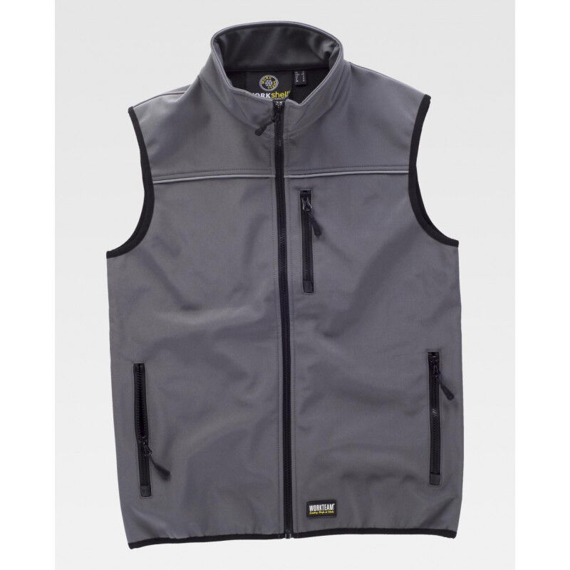 Chaleco Sport con membrana interior transpirable S9310 Workshell | Gris - 3XL - Workteam
Chaleco Sport con membrana interior transpirable S9310 Workshell | Gris - 3XL - Workteam