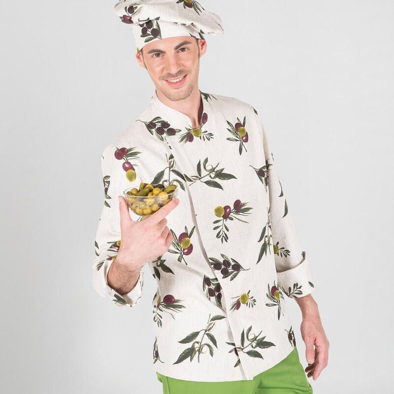 Gary ´ S - Chaqueta de chef con estampados y tejido aerosilver en costados GARY'S Goya | S - Olivas
Gary ´ S - Chaqueta de chef con estampados y tejido aerosilver en costados GARY'S Goya | S - Olivas