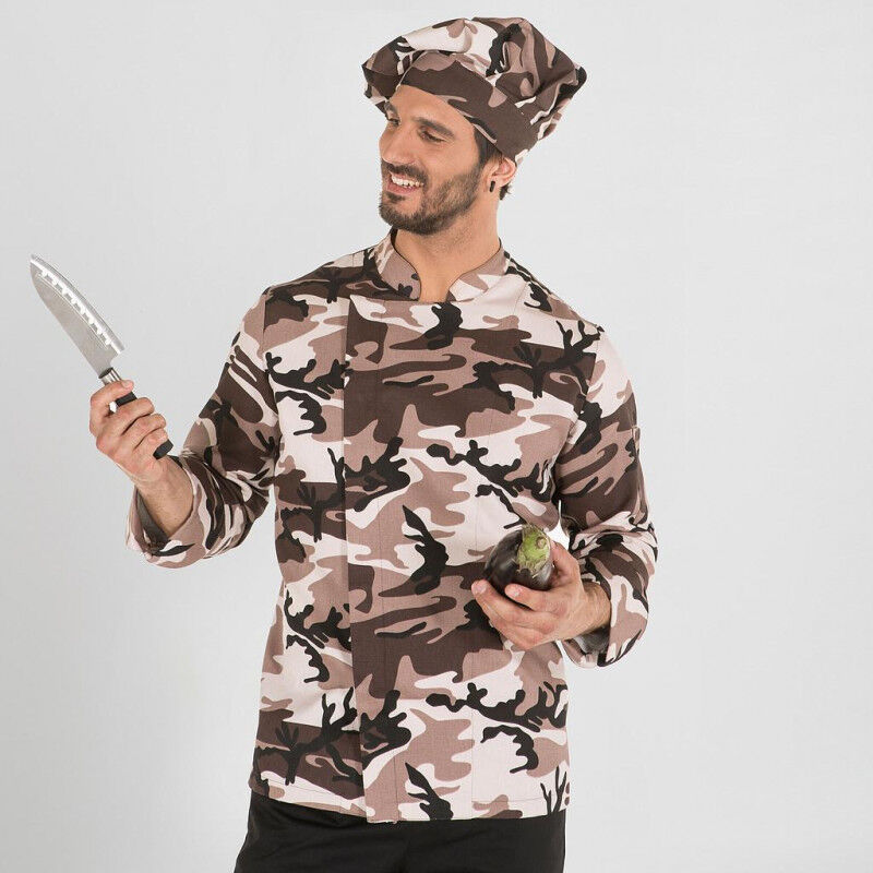Gary ´ S - Chaqueta de chef con estampados y tejido aerosilver en costados GARY'S Goya | Camuflaje - YL
Gary ´ S - Chaqueta de chef con estampados y tejido aerosilver en costados GARY'S Goya | Camuflaje - YL