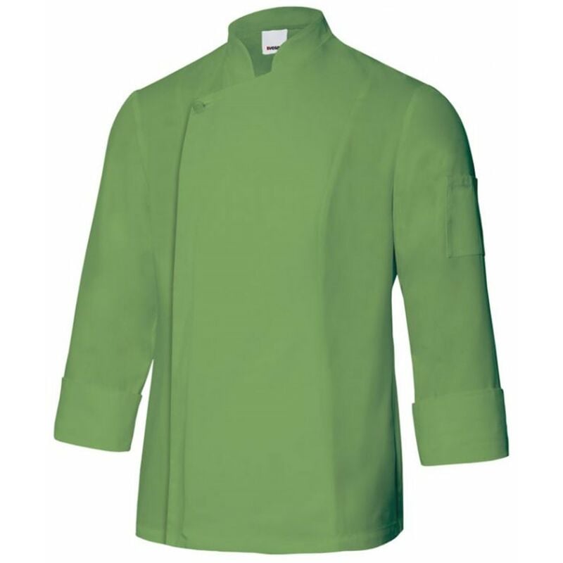 Velilla - CHAQUETA DE COCINA CON CREMALLERA Verde Lima 64 
Velilla - CHAQUETA DE COCINA CON CREMALLERA Verde Lima 64