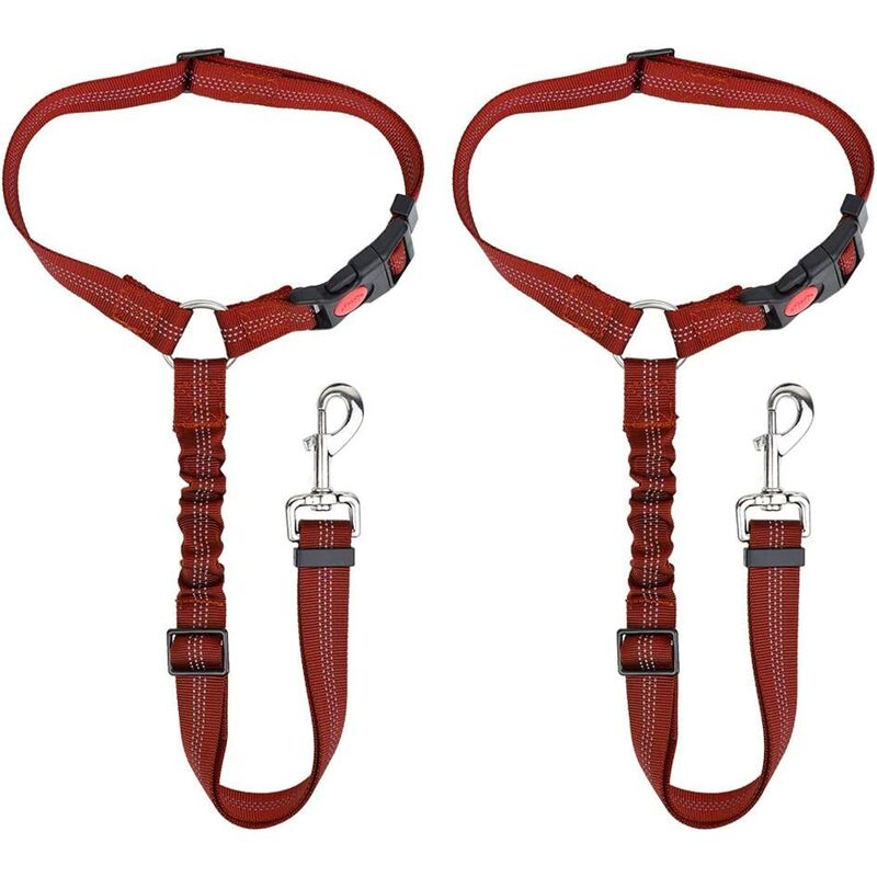 Cinturón de seguridad para perros, 2 piezas Cinturón de seguridad para el automóvil para mascotas Reposacabezas Ajustable Cinturón de seguridad para
Cinturón de seguridad para perros, 2 piezas Cinturón de seguridad para el automóvil para mascotas Reposacabezas Ajustable Cinturón de seguridad para