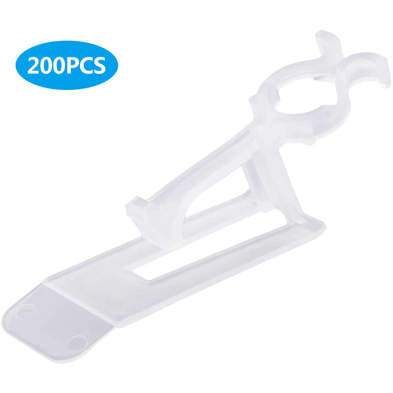 200 piezas de clips de canalon de aleros de tejas para C7 C9 clips de plastico ligero de cuerda de Navidad para techo y canalon
200 piezas de clips de canalon de aleros de tejas para C7 C9 clips de plastico ligero de cuerda de Navidad para techo y canalon