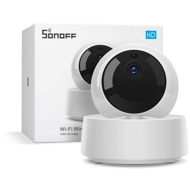 Cámara de Videovigilancia Smart WiFi 1080P 360 grados GK-200MP2-B Blanco. - Blanco - Sonoff
Cámara de Videovigilancia Smart WiFi 1080P 360 grados GK-200MP2-B Blanco. - Blanco - Sonoff