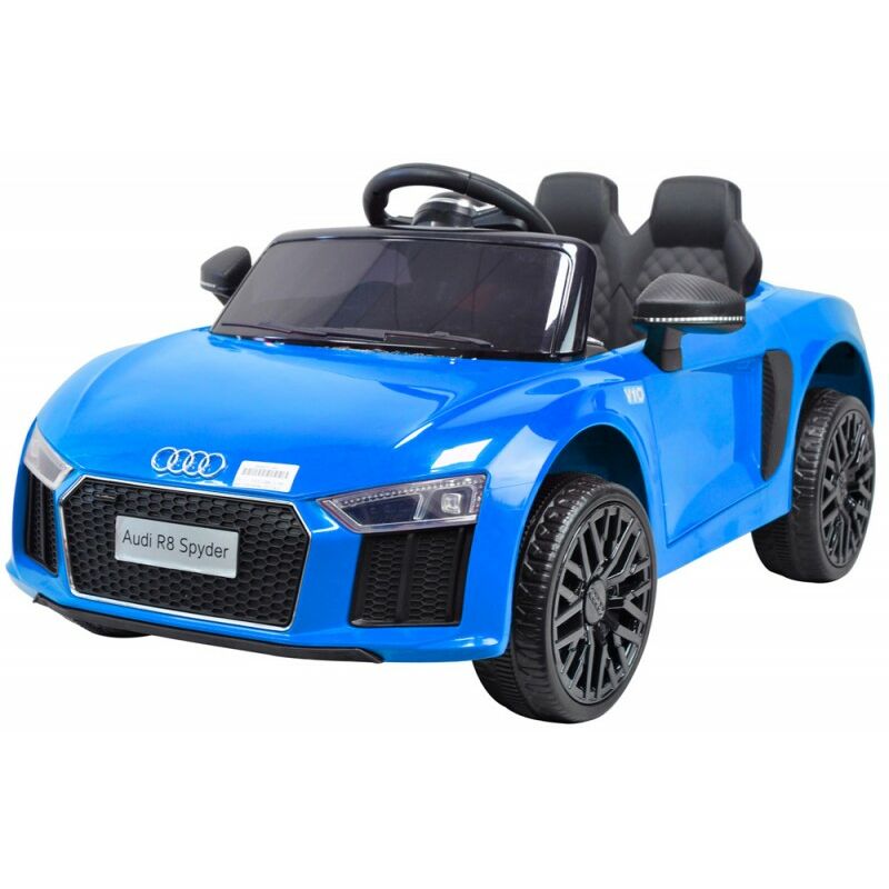 Coche eléctrico R8 Spyder (2x35W) 100 x 59 x 44 cm - con sistema de o, focos, cinturon y mando parental - Azul - Audi
Coche eléctrico R8 Spyder (2x35W) 100 x 59 x 44 cm - con sistema de o, focos, cinturon y mando parental - Azul - Audi