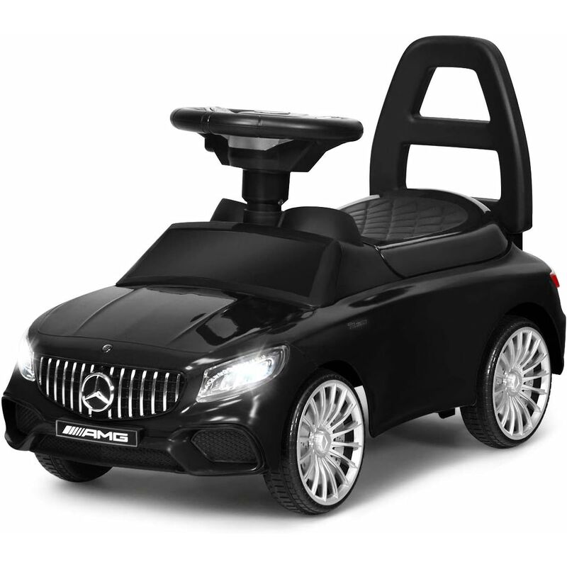 Costway - Coche Infantil Vehículo Juguete para Niños con LED,Música y Bocina Coche de Empuje con Compartimento para Niños de 18-36 Meses Negro
Costway - Coche Infantil Vehículo Juguete para Niños con LED,Música y Bocina Coche de Empuje con Compartimento para Niños de 18-36 Meses Negro