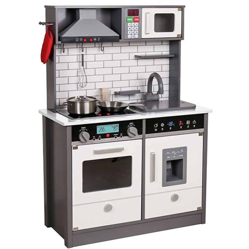 Cocina Infantil de Madera Little Kitchen Outdoor Toys 65x30x93 cm Blanca con Accesorios Luces y Sonidos
Cocina Infantil de Madera Little Kitchen Outdoor Toys 65x30x93 cm Blanca con Accesorios Luces y Sonidos
