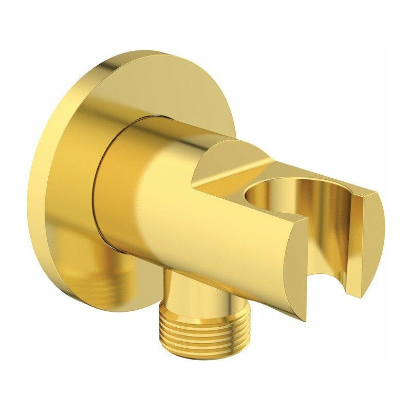 Codo de conexión a pared IDEALRAIN con soporte de ducha redondo dorado cepillado IDEAL STANDARD
Codo de conexión a pared IDEALRAIN con soporte de ducha redondo dorado cepillado IDEAL STANDARD